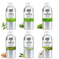 Huile capillaire nourrissante et protectrice quotidienne - Formule 100% pure et naturelle Huiles d'argan, de noix de coco, d'olive, de jojoba, d'arbre à thé, de romarin et de menthe