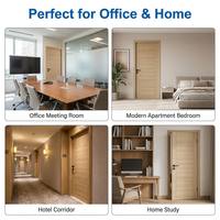 Portes intérieures en bois insonorisées pour bureaux, hôtels et appartements