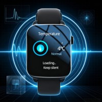 Montre connectée 4G GS19 avec GPS, appels vidéo, SOS, détection de chute, affichage, étanchéité IPX7, moniteur de fréquence cardiaque, d'oxygène sanguin et de température