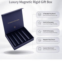 Scatola Regalo di Lusso Personalizzata per Cosmetici e Profumi con Inserto in Schiuma Eva Ecologica, Confezione Rigida Magnetica
