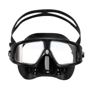 पेशेवर डबल लेंस सिलिकॉन स्नॉर्कल और स्कूबा डाइविंग स्नॉर्कलिंग तैराकी के लिए कंप्यूटर लेंस के साथ - Product Image 5