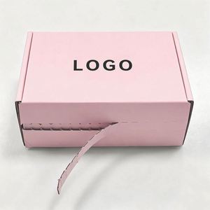 Custom Designed Tear-Off Strip Corrugated Paper <b>Shipping</b> Fur <b>Boxes</b> Recycled Zipper Mailer <b>Boxes</b> - Product Image 2