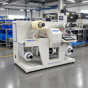 Cortadora de Etiquetas de Doble Cabezal de Alta Eficiencia y Velocidad para Producción Interna en Pequeñas Empresas con Laminación en Frío - Product Image 4
