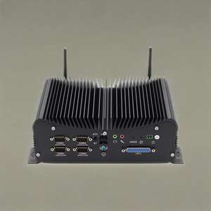 Computadora pequeña portátil sin ventilador Oficina <span class=keywords><strong>Mini</strong></span> <span class=keywords><strong>PC</strong></span> Core <span class=keywords><strong>I7</strong></span> <span class=keywords><strong>10810U</strong></span> 4xUSB3.0 2xLAN 6xCOM GPIO SIM Oficina Industrial <span class=keywords><strong>Mini</strong></span> <span class=keywords><strong>PC</strong></span> - Product Image 3