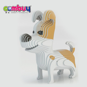 Puzzle 3D à assembler en carton pour chien - Product Image 5
