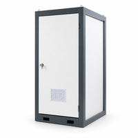 Toilettes portables préfabriquées modernes écologiques de haute qualité en acier pour l'extérieur, les écoles, les bâtiments publics et les bureaux