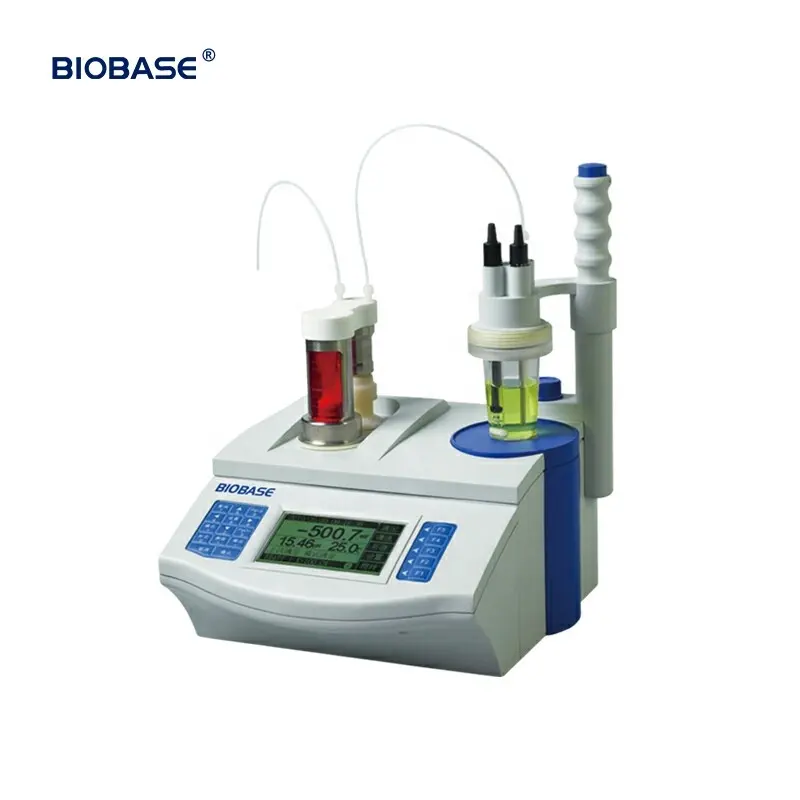 BIOBASE China漏れ防止装置を備えた潜在的な滴定器スターラーを内蔵ラボ用のバルブとビュレットの統合設計