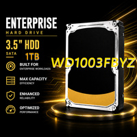 WD1003FBYZ Disco Rigido Interno da 1TB 3.5" SATA 7200 RPM 64MB per Accessori Informatici Enterprise, CCTV, NVR, NAS