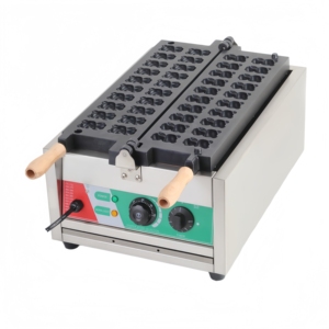 เครื่องทำวาฟเฟิลรูปหมีการ์ตูน 20 ช่อง รุ่นใหม่ 220V สแตนเลส รูปหมี<span class=keywords><strong>แพนด้า</strong></span>/หมีเท็ดดี้ เครื่องทำวาฟเฟิลไฟฟ้า - Product Image 1