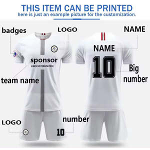 Maillots de football personnalisés 100 % polyester de haute qualité pour hommes, séchage rapide, respirants, avec logo d'équipe <span class=keywords><strong>NBA</strong></span>, col rond, automatisés - Product Image 5