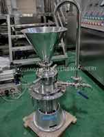 Mesin pemroses koloid susu Almond JM-L-50 mesin pembuat selai kacang gilingan koloid Emulsifier