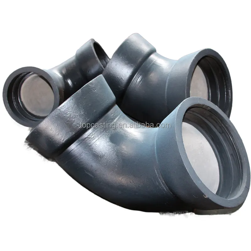 ISO2531 EN545 ductile iron double socket bend/elbow 90/45/ 22.5 /11.25degrees