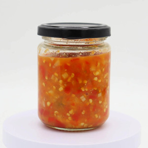 น้ำพริกมะนาวเปรี้ยว 210 กรัม ขวดแก้ว ซอสสไตล์ไทย - Product Image 2