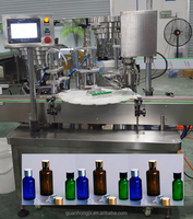 Machine de bouchage de remplissage de bouteilles d'ampoules en verre de petite taille entièrement automatique à grande vitesse pour une production efficace