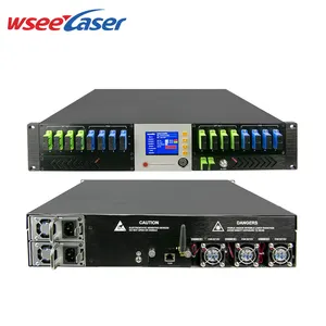 WSEE पेशेवर निर्माता EDFA GPON OLT नेटवर्क PON WDM1550nm हाई पावर डीबीसी WDM EDFA 4 पोर्ट 16dbm edfa