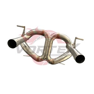 Vortex SS304 Stainless High Flow Axle <b>Back</b> Exhaust Pipe For Lamborghini Aventador SVJ Supercar Performance Sound Upgrade - Product Image 2