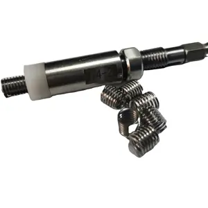 Tangless bobinleri dişli ekle kurulum aracı 1/4-28 M5 M6 M10 tailess ekler yüklemek anahtarı tüm boyutları özelleştirilebilir