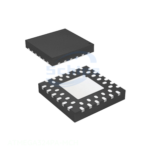 ช่องผลิตชิ้นส่วนอิเล็กทรอนิกส์แบบฝังตัว 44 VQFN แถวคู่, แผ่นต่อสายแบบเปิด ATMEGA324PA-MCH - Product Image 1