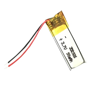 Custom 350926 90mah 200mah 3.7v ליתיום פולימר סוללה ליתיום יון נטענת תאי סוללות Lipo סוללות - Product Image 5