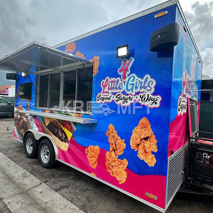 Camion entièrement équipé de vente de nourriture de chariot de nourriture de remorque mobile de nourriture de la Chine à vendre - Product Image 1