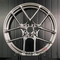 Rines RD Monoblock Forjados de 19-22 Pulgadas en Aluminio 6061-T6 P101SC para Porsche 911, Ferrari F, Tesla Model S Plaid, BMW Serie M