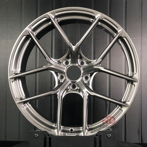 Ruedas Monobloque Forjadas RD de 19-22 Pulgadas en Aluminio 6061-T6 para Porsche 911, Ferrari <span class=keywords><strong>F</strong></span>, Tesla Model S Plaid, <span class=keywords><strong>BMW</strong></span> Serie <span class=keywords><strong>M</strong></span> - Product Image 1