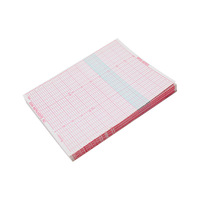 Rouleaux de Papier Thermique pour Graphiques Fœtaux d'Accouchement Médical Hospitalier 110*100mm-150p 112*100mm-150p 150*90mm-150p 152mm*90mm 156*100 ECG