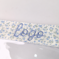 Pochette transparente en PVC JOYSUN NDLPT, étanche, pour le rangement d'outils, avec broderies florales roses et vertes, sac de rangement pour projets