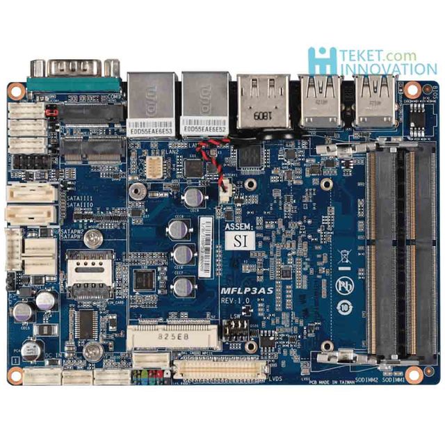 QBiP-7100A 3.5" SBC Motherboard I3-7100U TDP 15W 1xFCBGA 1356 4xCOM 2xSATA 2xDDR4 2xGbE LAN HDI GPIO (8-bits) for Gigabyte