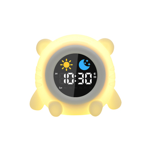 Snooze <span class=keywords><strong>Sleep</strong></span> Aid Speaker Sound Machine Nursery <span class=keywords><strong>Night</strong></span> Light Dual Alarm <span class=keywords><strong>Sleep</strong></span> Trainer Relógio Nascer do sol OK para despertar Despertador para Kid