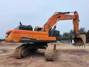 รถขุด Doosan DX500LC-6C ขนาด 50 ตัน บุ้งกี๋ขุดขนาด 0.32 ลูกบาศก์เมตร รถก่อสร้างมือสอง เครื่องยนต์ Cummins กำลัง 219 กิโลวัตต์ - Product Image 2