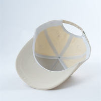 Casquette de baseball personnalisée à 5 panneaux avec logo brodé sur la visière, casquettes de baseball à visière incurvée