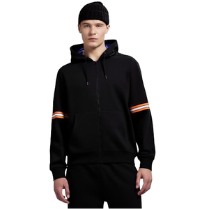 เสื้อสเวตเชิ้ตแขนยาวคอวีพิมพ์ลายเทอร์รี่ บริการ OEM สำหรับผู้ชายและผู้หญิง ไซส์พลัส เสื้อฮู้ดดี้ผู้ชาย - Product Image 1