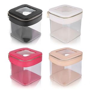 Women's Fashion PU Waterproof Zipper Cosmetic Organizer <b>Bag</b>-Portable for Travel <b>Make</b> <b>up</b> <b>Bag</b> - Product Image 5