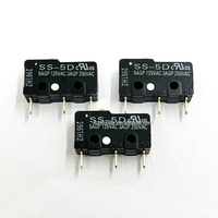 Micro-interrupteur SS-5D 5A /125VAC 3VGP/250VAC à contact argenté, certifié UL, type scellé, en stock