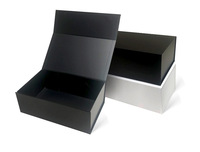 Luxury Custom Logo Large Foldable Rigid Paperboard Recyclable Matt Lamination Gift Packaging Shoe Box