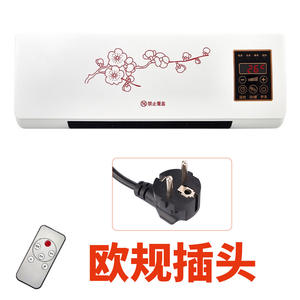 Calentador Eléctrico de Pared Hj-808, 23 m², Calentamiento Rápido, con Temporizador, Control Remoto, Diseño Europeo con Diseño de Flor de Ciruelo Blanco - Product Image 4