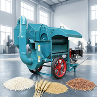 Décortiqueuse à maïs à double rouleau avec grande entrée d'alimentation pour la décorticage du blé, de l'orge et du soja en ferme