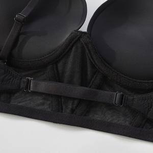 Sexy Glossy Seamless Underwear Womens Padded Backless Bra for Wedding Dress - Product Image 4