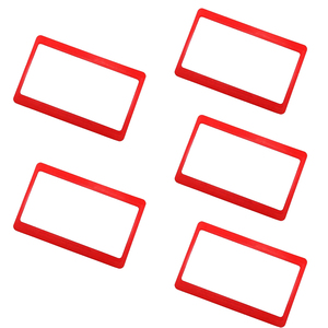 Đọc Sách 83*52 mét vuông PVC Fresnel 3x trang Kính lúp - Product Image 1