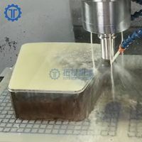 Almohadilla de Empuje de PTFE, Alternativa a la Rodamiento de Babbitt de Metal Blanco, Almohadilla Inclinable de PTFE Libre de Mantenimiento para Bomba de Turbina