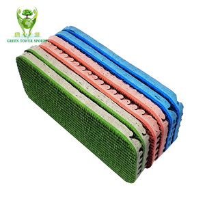 Terrain multisports scolaire préfabriqué en matériau synthétique rouge pour piste d'athlétisme - Product Image 2