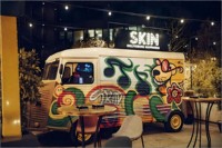 Freshly Baked Croissant and Cup Dessert Food Truck with Oven and Drink Station for Quick Grab and Go Street Service