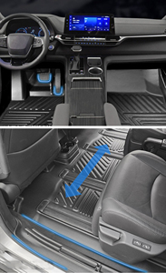 Tapis de sol de <span class=keywords><strong>voiture</strong></span> en caoutchouc personnalisés Tapis de sol de <span class=keywords><strong>voiture</strong></span> en TPE pour <span class=keywords><strong>Formentor</strong></span> 2023-2025 Tapis de sol Fox 2021 - Product Image 5