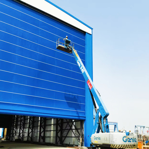 Nouvelle porte à enroulement rapide automatique en <span class=keywords><strong>PVC</strong></span> à grande vitesse <span class=keywords><strong>avec</strong></span> fenêtre horizontale - Product Image 6