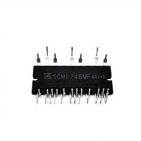 Driver de pont SCM1246MF 600V 30A, Interface logique haute puissance, Relance automatique pour moteur BLDC, Onduleurs industriels, Appareils électroménagers