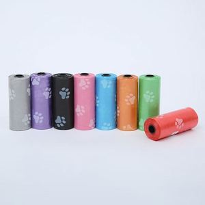 Sacs de nettoyage pour excréments de chat en plastique écologique, simples et en stock, avec logo personnalisé imprimé – Solution de gestion des déchets - Product Image 5