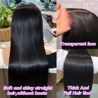 Meilleurs fournisseurs de cheveux chinois Alibaba : Perruques frontales en dentelle HD 13x6, vente en gros de perruques en cheveux naturels, perruques en cheveux humains avec dentelle frontale pour femmes noires