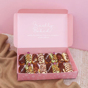 Cajas <span class=keywords><strong>de</strong></span> Embalaje para Pasteles, Donas, Sushi, Repostería y <span class=keywords><strong>Galletas</strong></span>, con Logotipo Creativo Personalizado, <span class=keywords><strong>de</strong></span> Grado Alimenticio, para Pequeñas Empresas - Product Image 5
