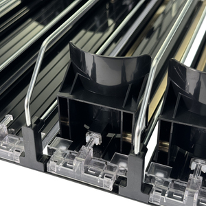 Tùy Chỉnh Bán Buôn Nhựa Kệ Pusher Siêu Thị Đồ Uống Tổ Chức Cho Tủ Lạnh Soda Lon Dispenser Khay Hiển Thị Uống Pusher - Product Image 1